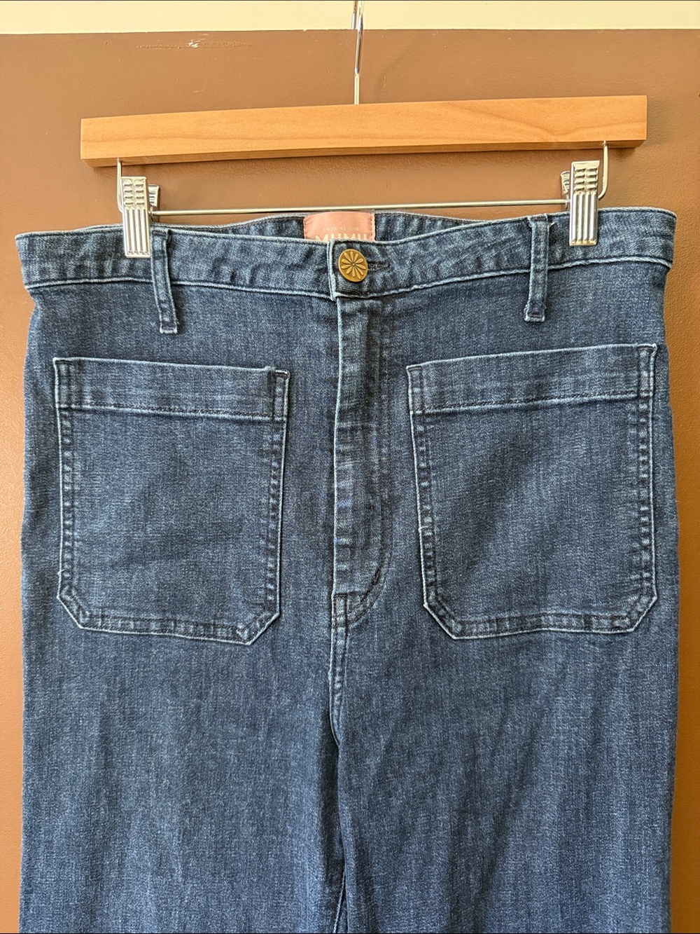EUC Show Me Your Mumu High-Waisted Flare Jeans - Picture 2 of 7